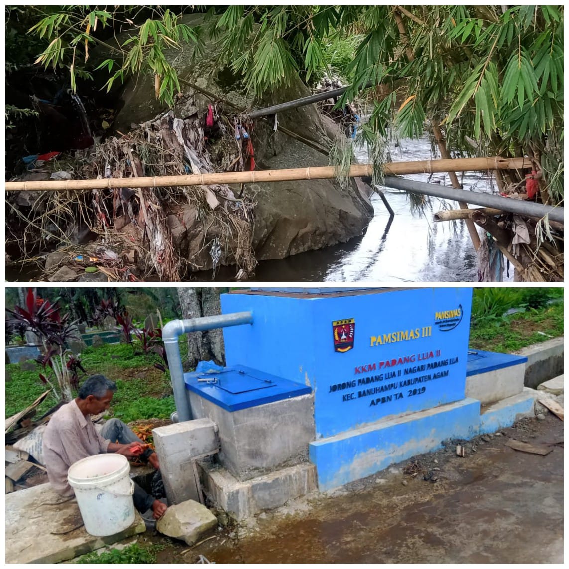 Saluran Air Bersih Dari Gunung Singgalang Menuju Padanglua Terputus ...